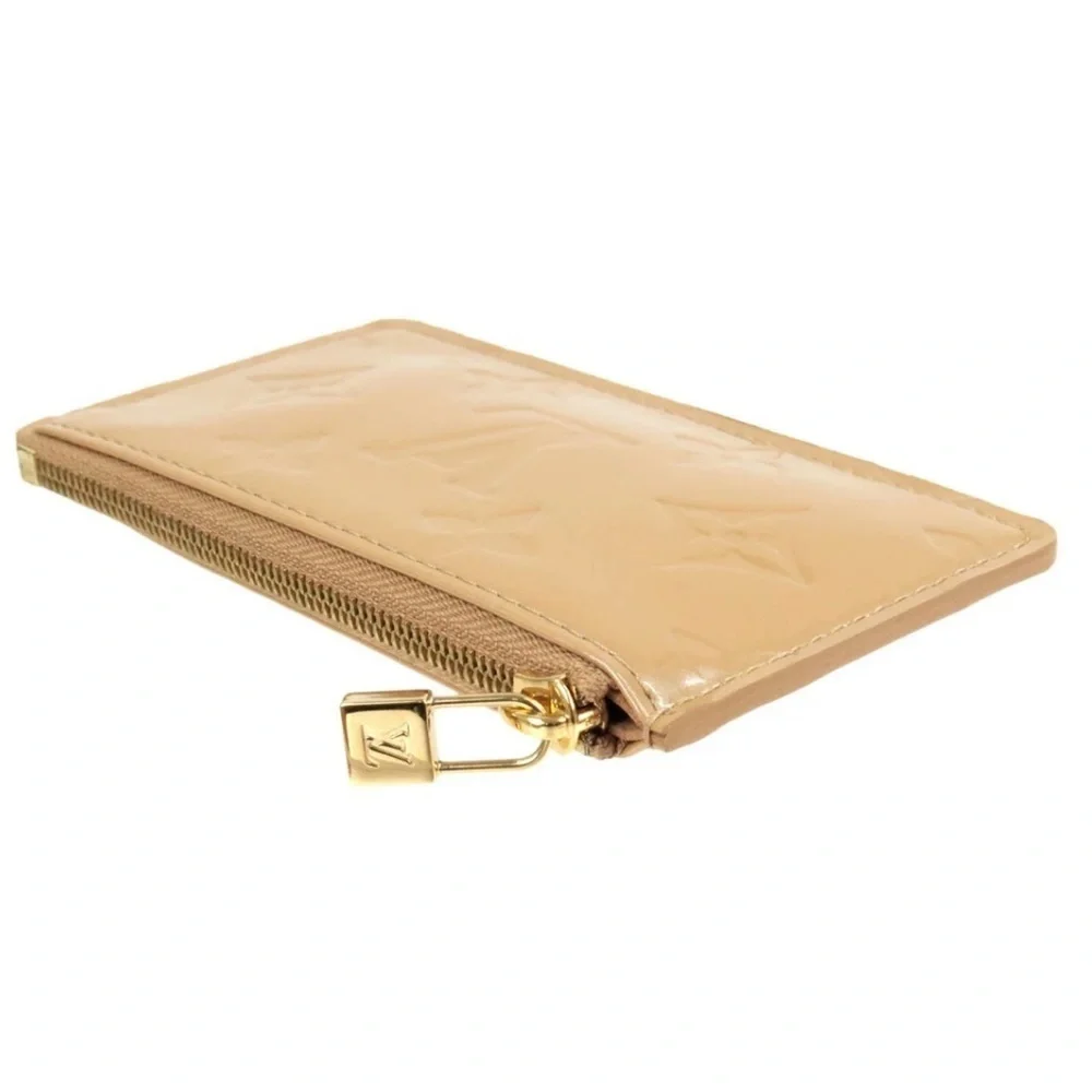 Louis Vuitton Key Cles Pochette Keychain Change Monogram Vernis Coin Pouch LV - Picture 12 of 14